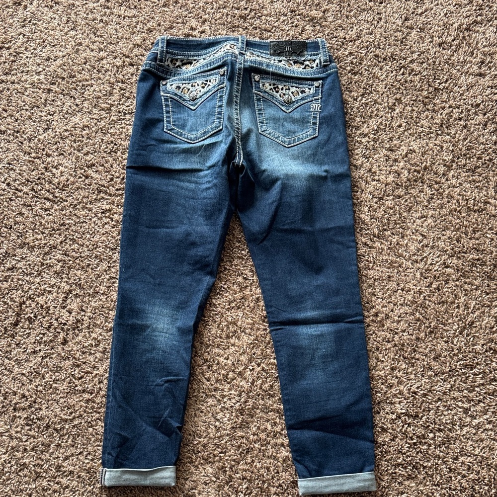 Miss Me Blue Ankle & Cropped Jeans